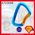 2017 The Most Safety Bent Gate Rock Climbing Carabiner Made Of Aluminum